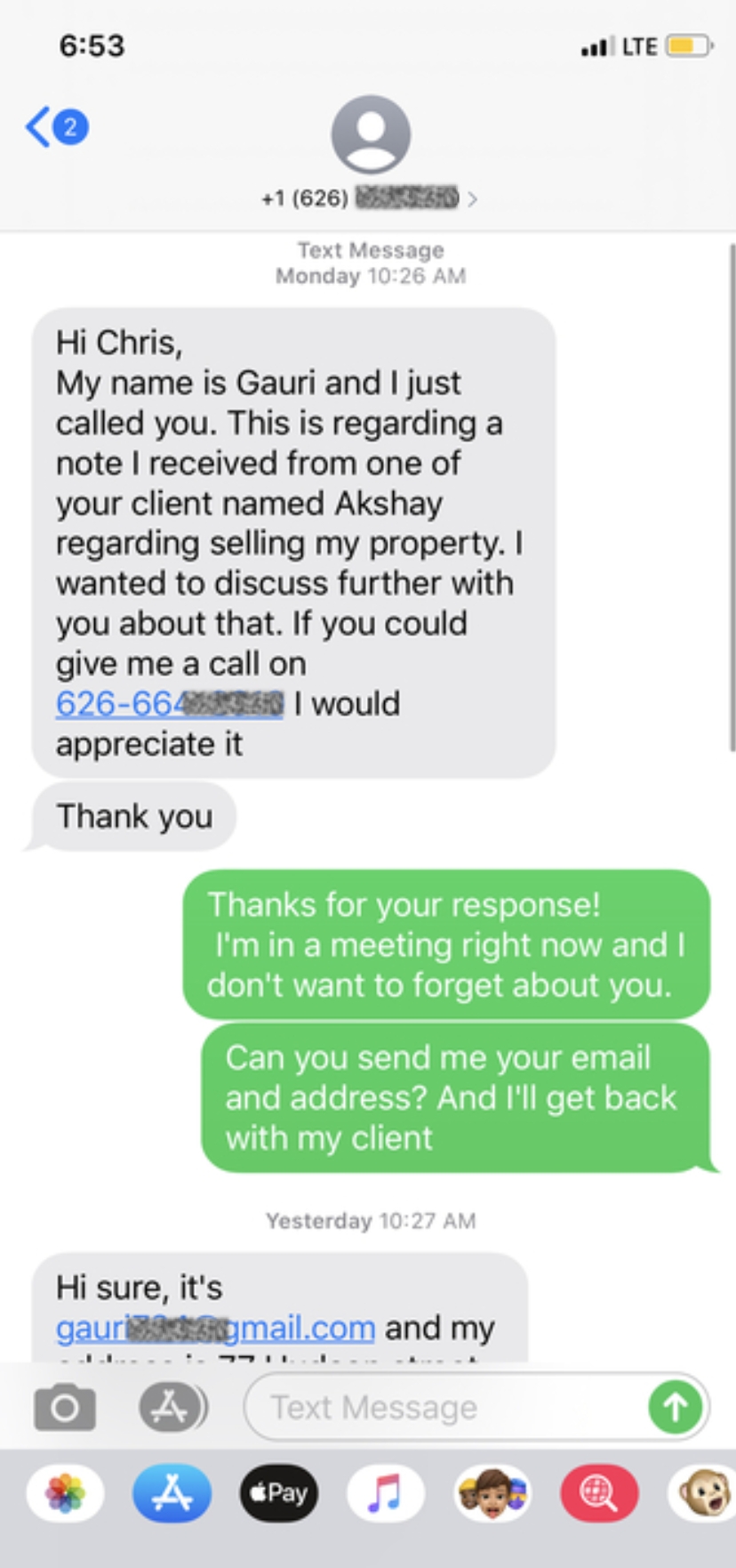 Homeowner reply 2
